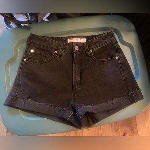 New Garage highwaisted mom jean shorts 26/3